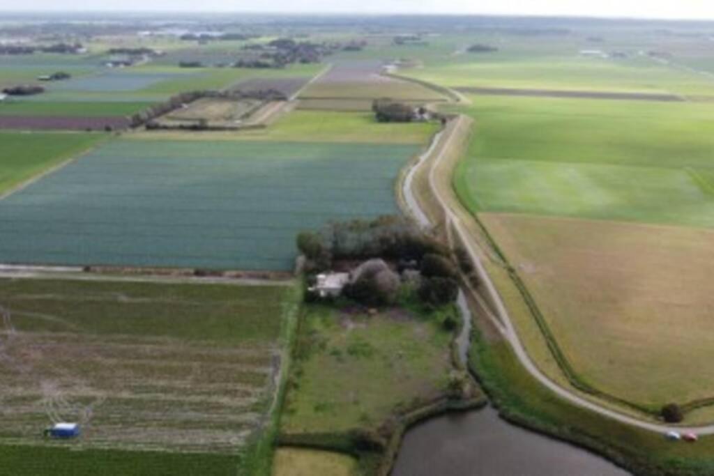 B&B Hoeve Dijkstal Logeren Op De Boerderij Синт-Мартен Экстерьер фото