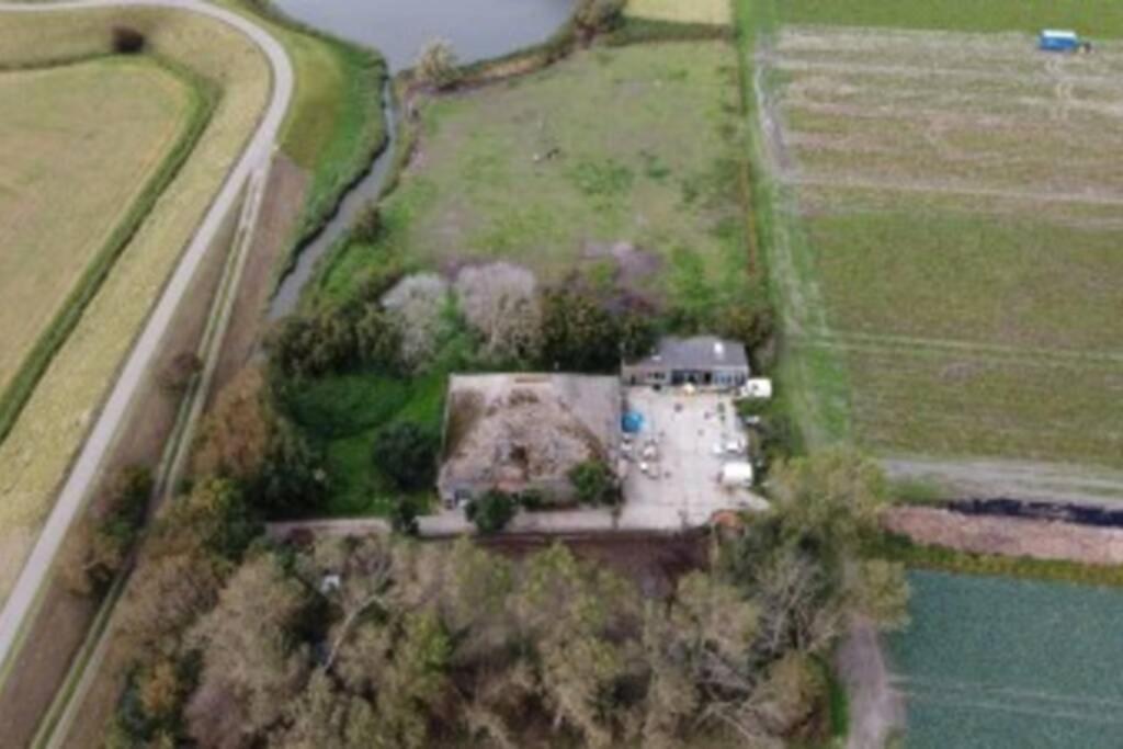 B&B Hoeve Dijkstal Logeren Op De Boerderij Синт-Мартен Экстерьер фото